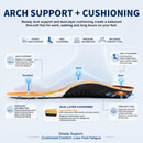 Shoe Insoles for Comfort: 12-Hour Arch Support for Work & Walking - Orange — 5