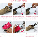 JJDPARTS Shoe Stretcher Women and Men,Pair 4-Way Shoe Expander Widener Adjustable Length & Width | rose — 4