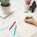 Amazon Basics Felt Tip Marker Pens, Assorted Colors, No-Fray Felt Tip, Smear-Proof, for Writing, Drawing, Journaling and Note Taking, 24-Pack | 1 Count (Pack of 24) — 7
