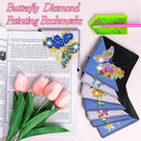 WIVICO 8Pcs Diamond Painting Bookmarks, Diamond Pearl Art Kits for Adults | Butterfly — 2