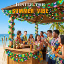 FUTUREPLUSX 6 Pack Tropical Hawaiian Garland Luau Party Decorations, 60ft — 2