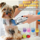 Gooad Dog Clippers Grooming Kit with Paw Trimmer for Thick/Matted/Knotted/Hair