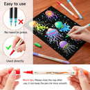 Shuttle Art 48 Colors Dual Tone Acrylic Paint Markers, 24 Pack Acrylic Paint Pens Set for Rock Painting, Ceramic, Wood, Canvas, Glass, Stone, Fabric, Card Making, DIY Football Crafts | 48 Colors 24 Pack | 1 Count (Pack of 24) — 4