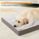 KSIIA Orthopedic Dog Bed for Large Dogs with Waterproof Lining, Grey, 35x22 — 3