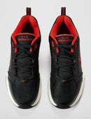 Nike Men's Air Monarch IV Training/Workout Shoes - Dark Smoke Grey/Black/Picante Red — 4