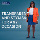 JOBST UltraSheer Waist-High Compression Stockings for Women - Closed Toe - Medical Compression 20-30 mmHg - For Varicose and Spider Veins - Helps Prevent Swelling | Natural | Large — 4