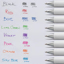 Pentel EnerGel Pearl Retractable Liquid Gel Pen, Needle Tip (0.7mm) Medium Line, Blue Ink, 2-Pk (BLN77WBP2C) | 2 Count (Pack of 1) — 6