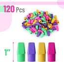 Mr. Pen- Pencil Top Erasers, 120 Pack, Latex-Free, No-Smudge | Vibrant — 2