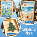 ESRICH 12x16 Inch Wood Panels for Painting, 2 Pack Craft Wood Canvas Boards, Blank Unfinished Wooden Art Board for DIY Art Creations Such as Painting, Acrylic Pouring, Resin, Burning, Collage, etc. | 12x16IN-2Pack — 5