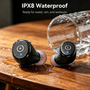 TOZO T10 Wireless Earbuds Powerful Bass Stereo Wireless Charging, APP, IPX8 photo 5