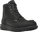 Danner Mens Logger 917 Waterproof Moc Toe Work Boots - Jet Black — 2