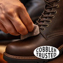 JobSite Premium Leather Boot & Shoe Polish Cream - Restores, Conditions & Polishes - 3 oz | Dark Brown — 3