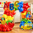 Back to School Decorations First Day of School Decorations Back to School Balloon Arch Garland Kit 158Pcs Rainbow Balloons with School Theme Foil Balloons for Classroom School Party Supplies — 6