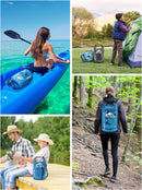 HEETA Dry Bag Waterproof Backpack with Phone Case 5L | Blue — 6