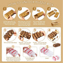 Charniol 6 Set Wooden Secret Puzzle Money Box with Compartments — 4