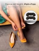 4Pairs Heel Pads for Shoes that are Too Big, Black - A3-black-4pair | 4-Pairs — 7