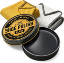 Eagle Shoe Polish Wax – Premium High-Gloss Shine – Restores Color, Covers Scuffs, Nourishes & Protects - 3-Piece Kit — 1