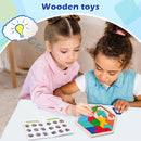 3 Otters Wooden Puzzle, with Guide Book — 3