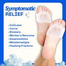 Ultimate Comfort Gel Metatarsal Pads: Toe Separators with Forefoot Cushion - Unisex Relief for Bunions, Metatarsalgia, and Foot Pain (1 Pair) 2