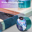 LET'S RESIN Epoxy Resin Tape, 2 in x 108 ft, Heat-Resistant Release Tape — 3