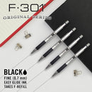 Zebra Pen STEEL F-301 Retractable Ballpoint Pen, Black Ink, 0.7mm, 12-Pack | Black F — 5