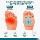 Orthopedic Metatarsal Pads,Ball of Foot Cushions with 3mm Gel,4 Sizes 3