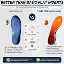 Shoe Insoles for Comfort: 12-Hour Arch Support for Work & Walking - Orange — 4