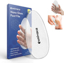 Glass Foot File Callus Remover for Feet, Heel Scraper, Pumice Stone, Diabetic Feet Scrubber Dead Skin Remover for Feet Professional Pedicure Tools - Coarse-pro — 8