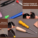Yizzvb 42 Pcs Stitching Pony, Leather Stitching Pony Sewing Supplies | Color A — 6