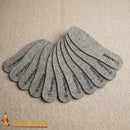 Lord of Battles Wool Felt Insoles for Boots and Shoes, Warm Breathable Felt Shoe Inserts, Winter Insoles for Men and Women (41) — 5