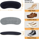 6 Pairs Heel Cushion Pads for Too Big Shoes - Protectors to Prevent Heel Pain, Blisters and Rubbing, Anti Slip Fillers Make Shoes Fit Tighter — 2