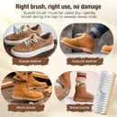 3Pcs Shoe Shine Kit, 2Pcs Horsehair Shoe Brush and a Suede Eraser — 5