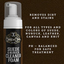 Care & Cool Suede & Nubuck Foam Cleaner Kit, Hog Brush, Eraser & Cloth — 2