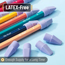 Mr. Pen- Pencil Erasers Toppers, 120 Pack, Purple, Erasers for Pencils — 4