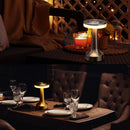 O'Bright Dome Cordless Rechargeable LED Mushroom Table Lamp, Gold — 5