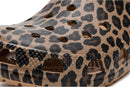 Crocs Kids Classic Graphic Clog – Sepia/Leopard — 6