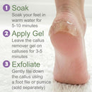 Callus Remover for Feet (Extra Strength 8 oz) Foot Callus Remover Gel — 6