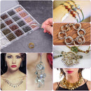 Jump Rings, Cridoz 2340Pcs Open Jump Rings and Lobster Clasps Jewelry Making Supplies Kit for Necklace and Jewelry… — 8