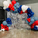 Red White and Blue Balloons for Spider Themed Birthday Party Decorations | Red Blue White — 4