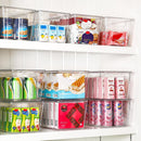 Vtopmart 6 Pack Clear Stackable Storage Bins with Lids and Handles, Large — 4