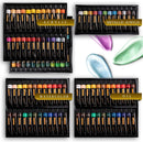 163-Piece French Easel Painting Set | All-in-One Deluxe Artist Starter Kit w/Wooden Field & Studio Sketch Box Easel for Adult, 100+ Professional Paints, Stretched & Panel Canvases, Brushes, Palettes — 2