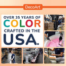 DecoArt Americana Acrylic Paint Set – Popular Colors, 18 Bottles (2 fl oz) – Art and Craft Acrylic Paints for Canvas, Wood, and More | Assortment | 2 Fl Oz (Pack of 18) — 6