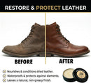 JobSite Beeswax Paste - Bees Wax Leather Conditioner - Leather Waterproofing Wax Protects & Restores Boots, Shoes & Leather Articles - 3 oz — 3