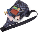 Banelu Small Sling Backpack Crossbody Sling Bags for Women, Cross Body Bag Crossbody Purses Fanny Packs - Black Spots | D Spots — 7