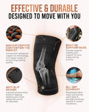 TheraCopper Copper Knee Brace for Women & Men (Large, 2 Pack) — 3