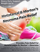 Metatarsalgia and Morton's Neuroma Insoles for Ball of Foot Pain, Plantar Fasciitis, Metatarsal Pain Relief, All Day Comfort Arch Support Orthotic Shoe Inserts for Men Women-G 2