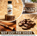 Cork Sealer with Brush Applicator - Waterproof Sealant for Cork Footbeds & Sandals, Prevents Cracking, Drying (30, Milligrams) — 6