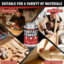 Contact Cement Adhesive 4.16 oz with Brush for Leather, Wood & Furniture — 7
