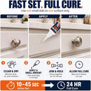 Super Glue Gel Kit, 30g No-Drip Clear CA Glue, 3 Tips & 3 Tubes — 4