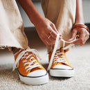 Auihiay 24 Pairs Flat Colored Shoelaces Shoestrings for Sneakers Skate Shoes Sport Shoes Boots | White — 5